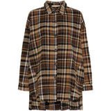 MARTA DU CHATEAU Marta du Chateau Damen Hemd MdcLaureline 248459 Shirt Camel J-Tex
