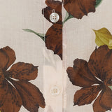MARTA DU CHATEAU Marta du Chateau Damen Hemd MdcLotus 258920 Restudsalg Beige Flower