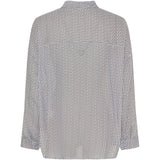 MARTA DU CHATEAU Marta du Chateau Damen Hemd MdcLotus 258920 Restudsalg Blue Dots