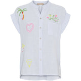 MARTA DU CHATEAU Marta du Chateau Damen Hemd MdcNikita 85275 Restudsalg Celeste64