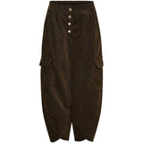 MARTA DU CHATEAU Marta du Chateau Damen Hose MdcArmeria 8911 Pant DARK CHOCOLATE