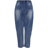 MARTA DU CHATEAU Marta du Chateau Damen Hose MdcOttavia MDC223-1784 Restudsalg Blue Denim