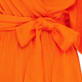MARTA DU CHATEAU Marta du Chateau Damen Kleid MdcArianna 21510M Restudsalg Arancio130