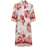 MARTA DU CHATEAU Marta du Chateau Damen Kleid MdcFlorielle 269202 Dress Red Flower