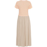 MARTA DU CHATEAU Marta du Chateau Damen Kleid MdcIngfrid 7334 Dress Beige/Orange