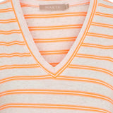 MARTA DU CHATEAU Marta du Chateau Damen Kleid MdcIngfrid 7334 Dress Beige/Orange
