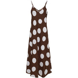 MARTA DU CHATEAU Marta du Chateau Damen Kleid MdcMelina 3108 Dress Moro/White Dots