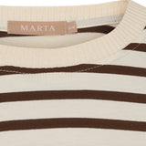 MARTA DU CHATEAU Marta du Chateau Damen Langarm-T-Shirt MdcKara 58709 LS Tee Moro