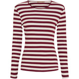 MARTA DU CHATEAU Marta du Chateau Damen Langarm T-Shirt MdcBegonia 7702 LS Tee Bordeaux
