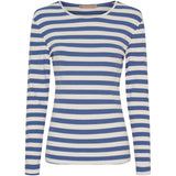 MARTA DU CHATEAU Marta du Chateau Damen Langarm T-Shirt MdcBegonia 7702 LS Tee Fiordo