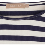 MARTA DU CHATEAU Marta du Chateau Damen Langarm T-Shirt MdcBegonia 7702 LS Tee Navy