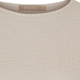 MARTA DU CHATEAU Marta du Chateau Damen Langarm T-Shirt MdcVionne 38915M Robyn LS Tee Beige418