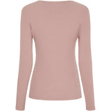 MARTA DU CHATEAU Marta du Chateau Damen Langarmshirt MdcAster 4906 LS Tee Rosa Blush