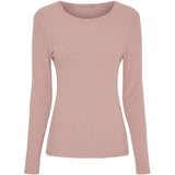 MARTA DU CHATEAU Marta du Chateau Damen Langarmshirt MdcAster 4906 LS Tee Rosa Blush