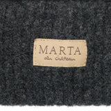 MARTA DU CHATEAU Marta du Chateau Damen Mütze MdcDelie 151512 Hats Dark Grey