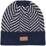 MARTA DU CHATEAU Marta du Chateau Damen Mütze MdcPolly T1207 Hats Blue/Beige