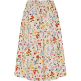 MARTA DU CHATEAU Marta du Chateau Damen Rock MdcCiela 257080V Restudsalg Beige Print