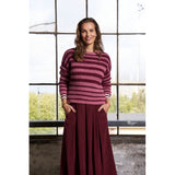 MARTA DU CHATEAU Marta du Chateau Damen Rock MdcCiela 257080V Restudsalg Bordeaux6269