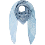 MARTA DU CHATEAU Marta du Chateau Damen Schal MdcBelle FA37263 Scarf Light Blue/Jeans