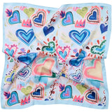 MARTA DU CHATEAU Marta du Chateau Damen Schal MdcFinja BA-Scarf Scarf Blue3329