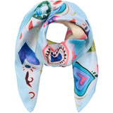 MARTA DU CHATEAU Marta du Chateau Damen Schal MdcFinja BA-Scarf Scarf Blue3329