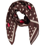 MARTA DU CHATEAU Marta du Chateau Damen Schal MdcFinja BA-Scarf Scarf Coffee4250