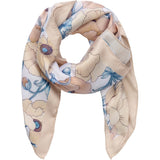 MARTA DU CHATEAU Marta du Chateau Damen Schal MdcFinja BA-Scarf Scarf Taupe3326