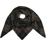 MARTA DU CHATEAU Marta du Chateau Damen Schal MdcGretzel BA-3446 Scarf Black/Coffee
