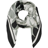 MARTA DU CHATEAU Marta du Chateau Damen Schal MdcJuline FA-Scarf Scarf Black/Grey31324-2