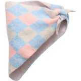 MARTA DU CHATEAU Marta du Chateau Damen Schal MdcMaxi BA-3512 Scarf Light Blue/Pink