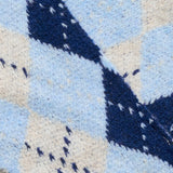 MARTA DU CHATEAU Marta du Chateau Damen Schal MdcMaxi BA-3512 Scarf Navy/Light Blue