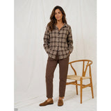 MARTA DU CHATEAU Marta du Chateau Damen Shirt MdcCloud 92050 Shirt Brown