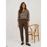 MARTA DU CHATEAU Marta du Chateau Damen Shirt MdcCloud 92050 Shirt Brown