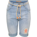 MARTA DU CHATEAU Marta du Chateau Damen Shorts MdcChimly SW18415 Jeans Denim