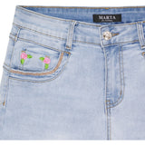 MARTA DU CHATEAU Marta du Chateau Damen Shorts MdcHilma MDC205-26104 Shorts Denim