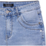 MARTA DU CHATEAU Marta du Chateau Damen Slip MdcAnnemarie MDC171-PC26157 Knickers Denim