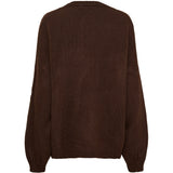 MARTA DU CHATEAU Marta du Chateau Damen Strick MdcAria 8111 OS Knit Moro/Beige