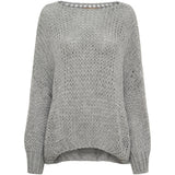 MARTA DU CHATEAU Marta du Chateau Damen Strick MdcLumina 9730/B Knit Grigio