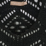 MARTA DU CHATEAU Marta du Chateau Damen Strick MdcNieve 65033 Knit Black