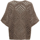 MARTA DU CHATEAU Marta du Chateau Damen Strick MdcNieve 65033 Knit Fango