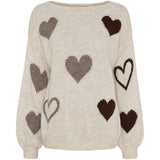 MARTA DU CHATEAU Marta du Chateau Damen Strickjacke MdcAmarante 64023 Knit Beige