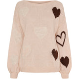 MARTA DU CHATEAU Marta du Chateau Damen Strickjacke MdcAmarante 64023 Knit Old Rose