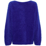 MARTA DU CHATEAU Marta du Chateau Damen Strickjacke MdcAnouk 8038 Knit Cobalt Blue