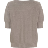 MARTA DU CHATEAU Marta du Chateau Damen Strickjacke MdcConstanza 9511 Knit Fango Melange