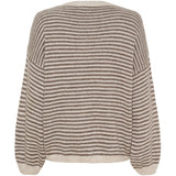 MARTA DU CHATEAU Marta du Chateau Damen Strickjacke MdcIndie 8112 Knit Beige/Fango