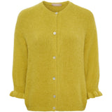 MARTA DU CHATEAU Marta du Chateau Damen Strickjacke MdcJuliana 2413 Cardigan Mustard8440