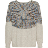 MARTA DU CHATEAU Marta du Chateau Damen Strickjacke MdcLilia 24484 Restudsalg Crema/Blue