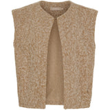 MARTA DU CHATEAU Marta du Chateau Damen Strickweste MdcCapella 7600 Restudsalg Camello4