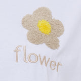 MARTA DU CHATEAU Marta du Chateau Damen T-Shirt MdcAvella 84275-Blume Restudsalg White/beige