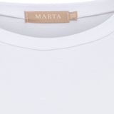 MARTA DU CHATEAU Marta du Chateau Damen T-Shirt MdcAzure 68857M T-shirt White
